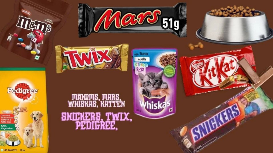 M&Ms, Mars, Whiskas, Katten, Snickers, Twix, Pedigree: A Delicious and Healthy Journey