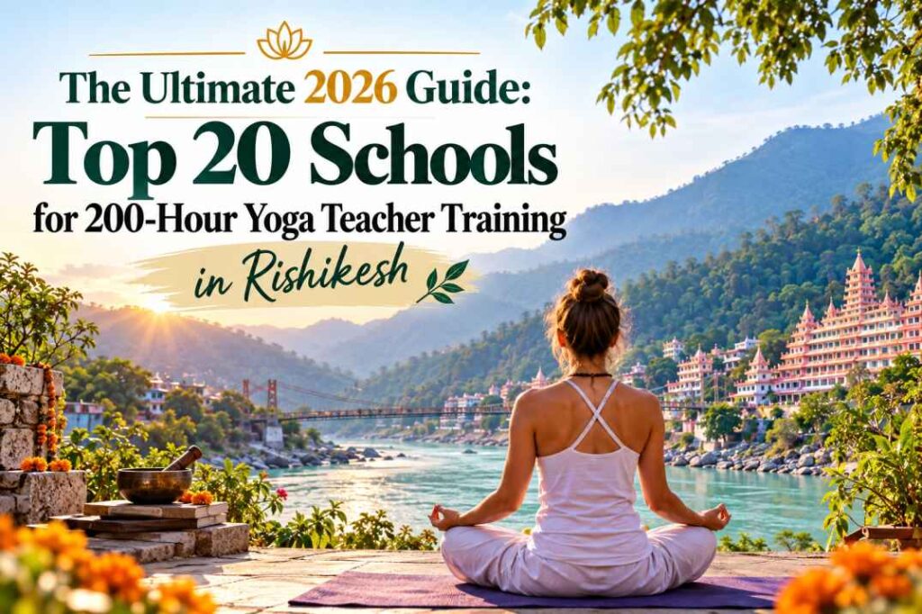 The Ultimate 2026 Guide Top 20 Schools for 200-Hour Yoga Teacher Training in Rishikesh